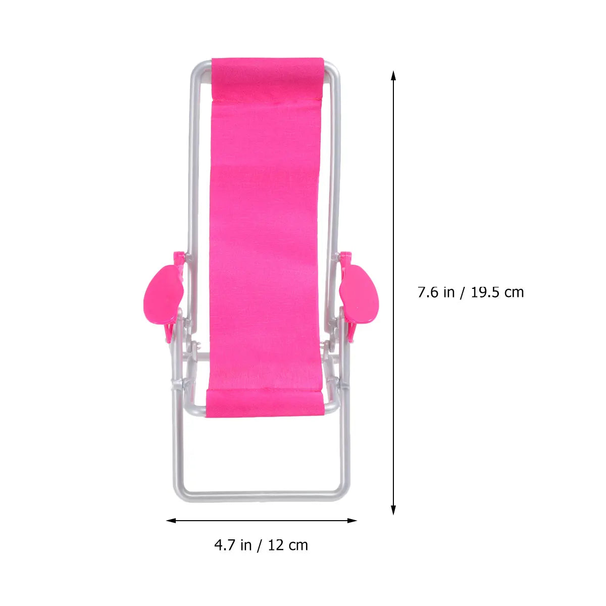 2-Pack Mini Folding Beach Chairs – Deck & Lounge