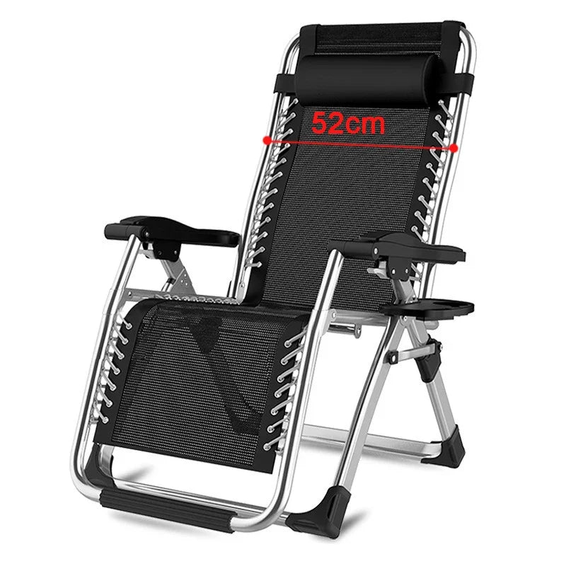 Garden Sun Lounger – Foldable Outdoor Recliner Chair