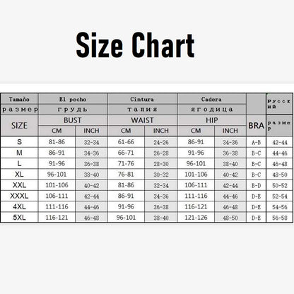 Women’s Plus Size One-Piece Swimsuit – Sexy Push-Up Design