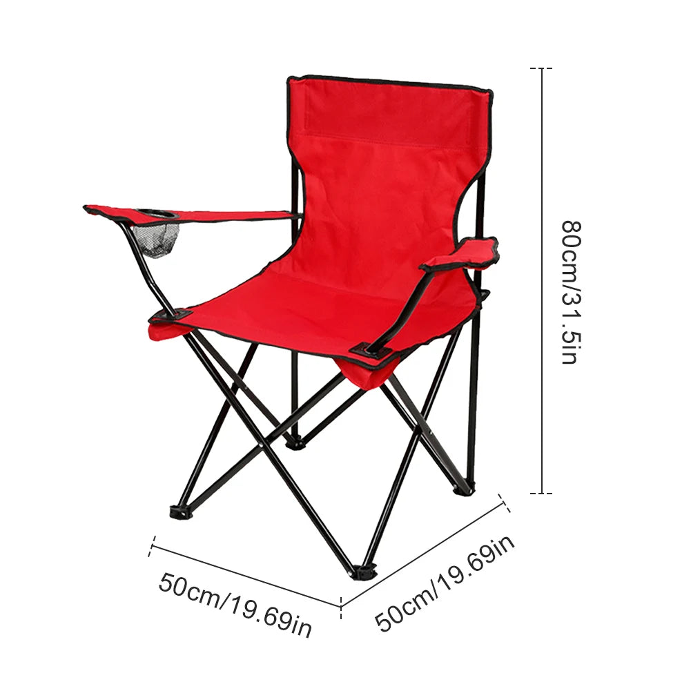 Outdoor Folding Chair – Portable Camping & Beach Chair