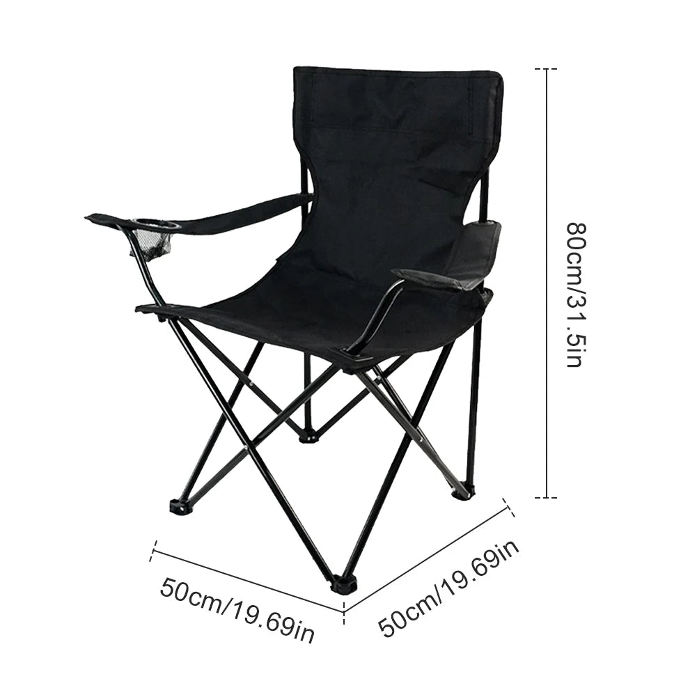 Outdoor Folding Chair – Portable Camping & Beach Chair