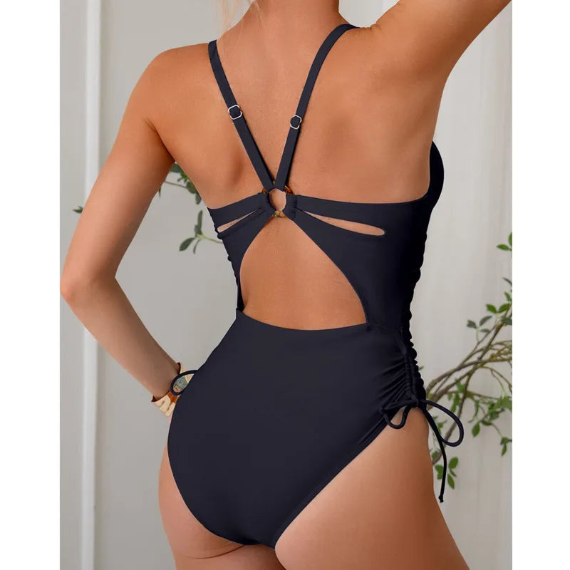 Women’s One-Piece Swimsuit – Push-Up Sexy Swimwear
