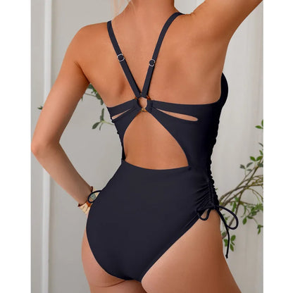 Women’s One-Piece Swimsuit – Push-Up Sexy Swimwear