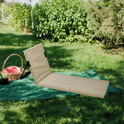 Outdoor Folding Chair – Aluminum Alloy Lawn & Beach Chair