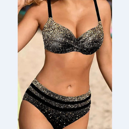 Summer Sexy Large Swimsuits Female Plus Size Swimwear