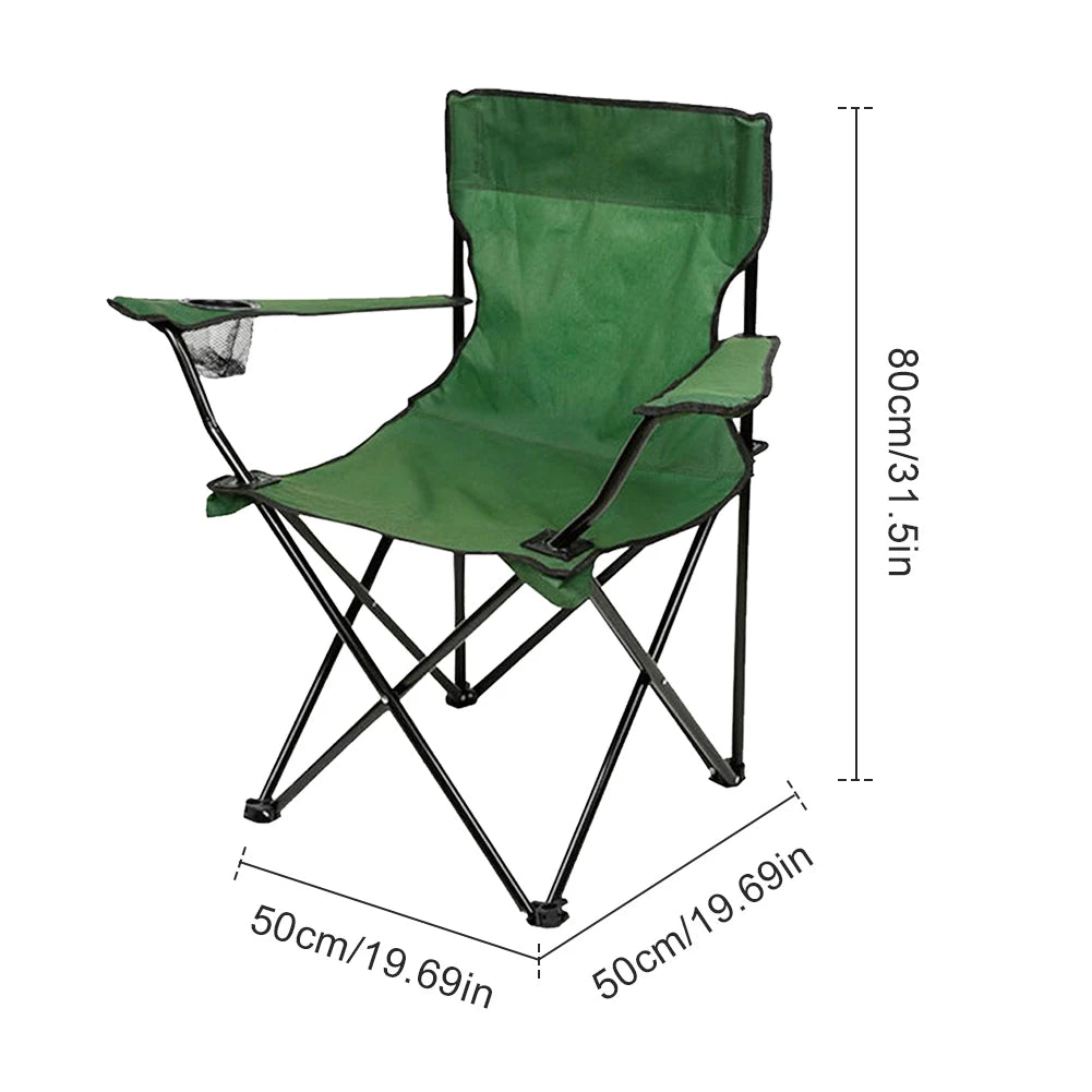 Outdoor Folding Chair – Portable Camping & Beach Chair