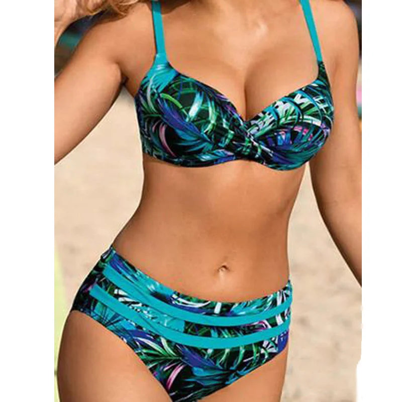 Summer Sexy Large Swimsuits Female Plus Size Swimwear