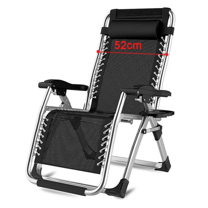 Garden Sun Lounger – Foldable Outdoor Recliner Chair