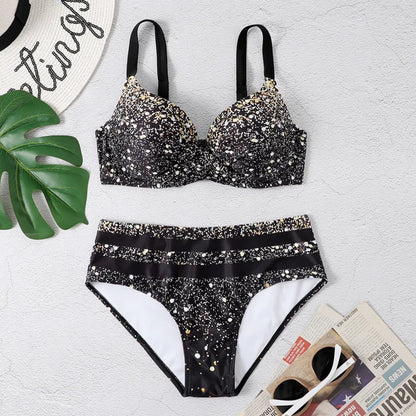 Summer Sexy Large Swimsuits Female Plus Size Swimwear