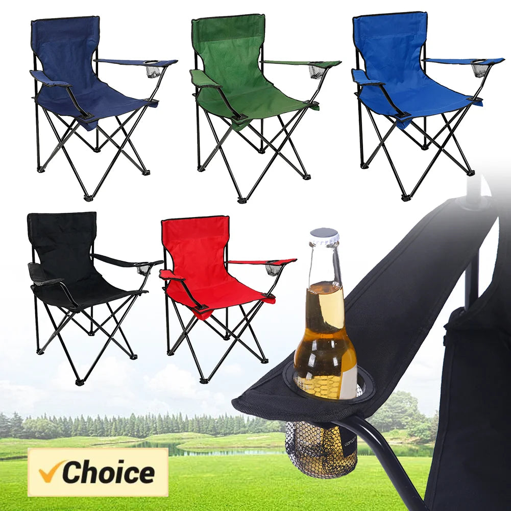 Outdoor Folding Chair – Portable Camping & Beach Chair