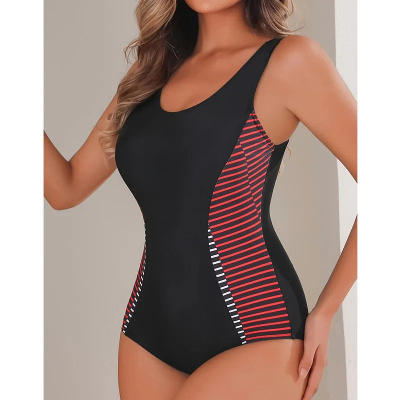 Women’s Sexy One-Piece Swimsuit – Push-Up Bodysuit Style