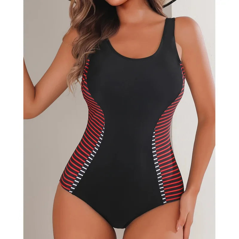 Women’s Sexy One-Piece Swimsuit – Push-Up Bodysuit Style